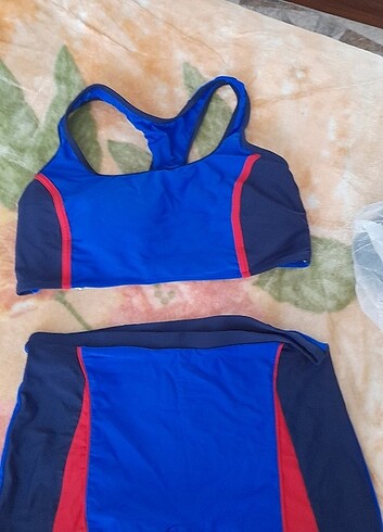 44 Beden lacivert Renk Sortlu bikini takimi