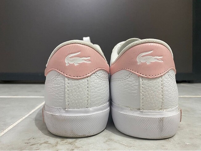 38 Beden beyaz Renk lacoste kadin ayakkabi