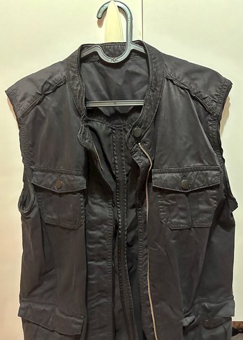 Siyah y2k grunge ceket - Görsel 3