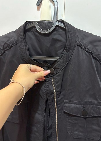Siyah y2k grunge ceket - Görsel 2
