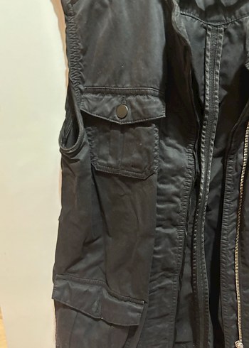 Siyah y2k grunge ceket - Görsel 4