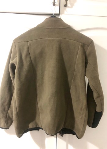 Fermuarlı Haki Erkek Çocuk Polar Mont - Görsel 2