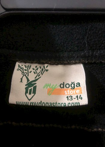 Fermuarlı Haki Erkek Çocuk Polar Mont - Görsel 3