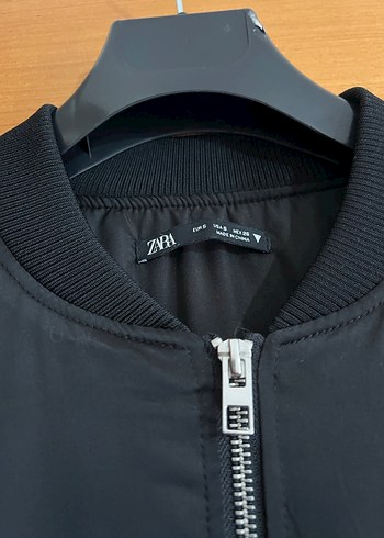 Siyah Fermuarlı Kadın bomber elbise - Görsel 3