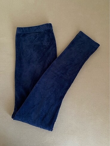 LC Waikiki Lacivert kadife tayt