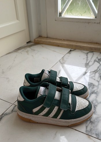 Yeşil Gri Yılan Desenli Erkek Çocuk Spor Ayakkabı - Görsel 2