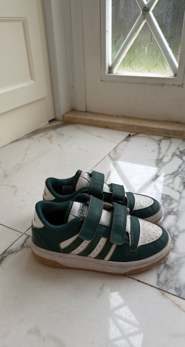 Yeşil Gri Yılan Desenli Erkek Çocuk Spor Ayakkabı - Görsel 2