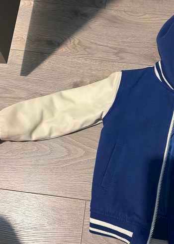 Erkek Çocuk Mavi Sweatshirt Ceket - Görsel 2