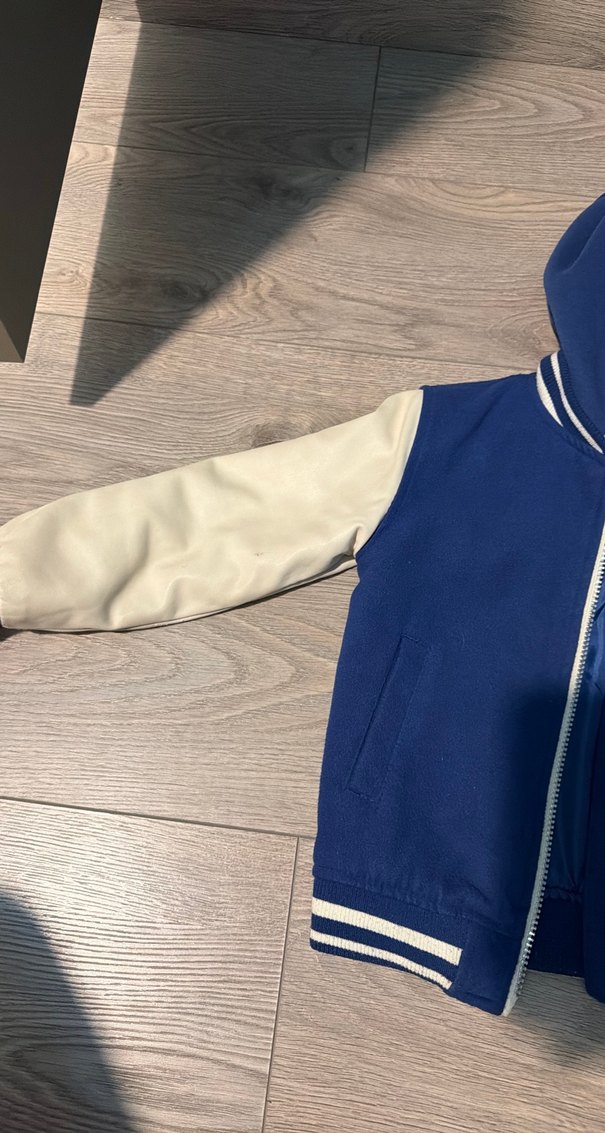 Erkek Çocuk Mavi Sweatshirt Ceket - Görsel 2