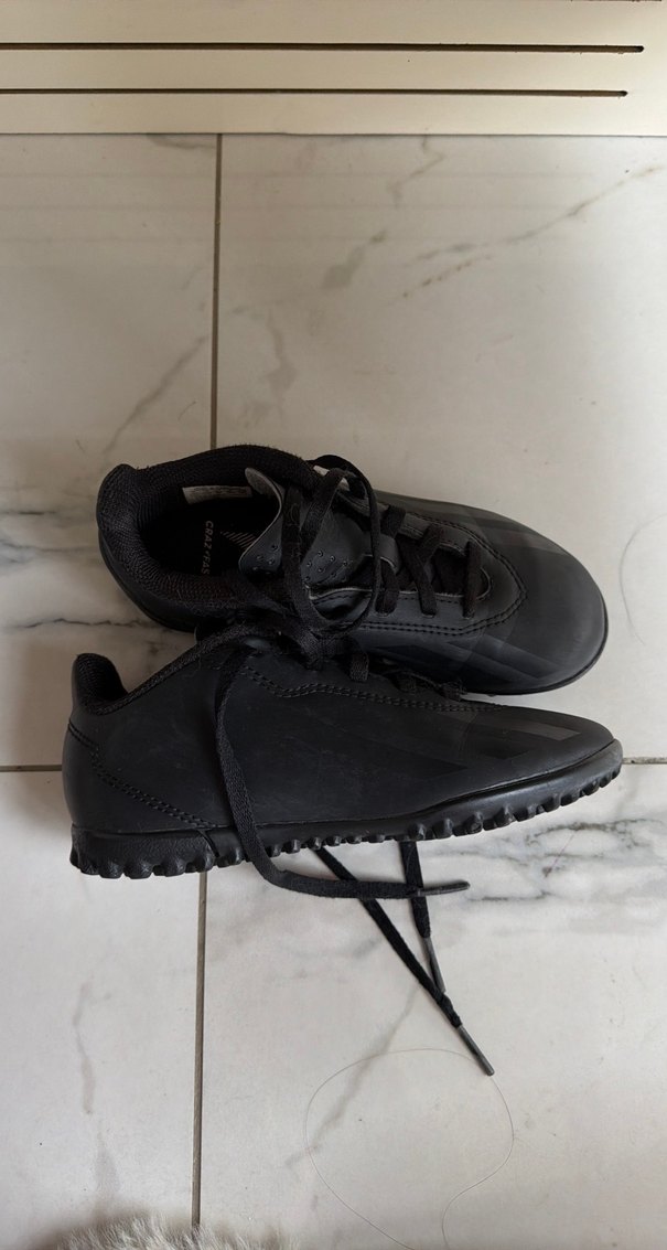 Erkek Çocuk Siyah Cırtlı Spor Ayakkabı - Görsel 3