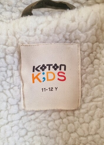 Koton Haki içi kürklü mont  - Görsel 6