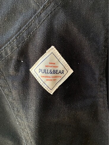 xs Beden siyah Renk PULL&BEAR SİYAH SALOPET