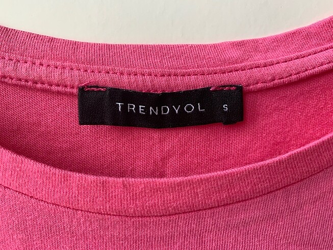 s Beden TRENDYOL pembe tshirt