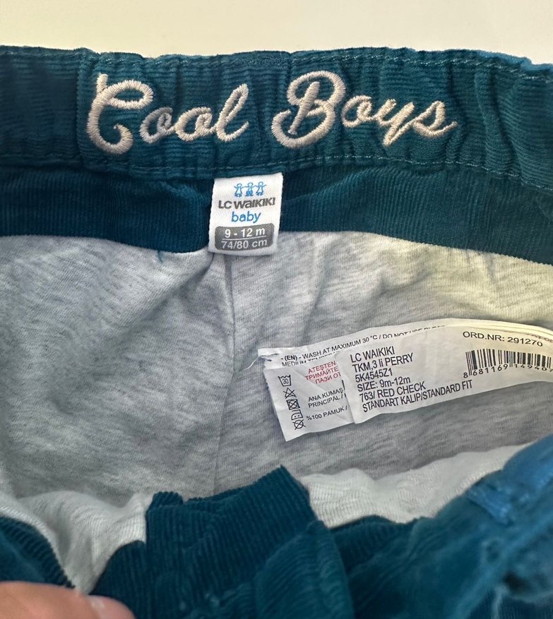 LCW kadife çocuk  pantolon - Görsel 3