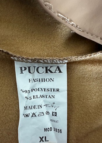 Taba Düğmeli Kadın Mumlu Pantolon - Görsel 3