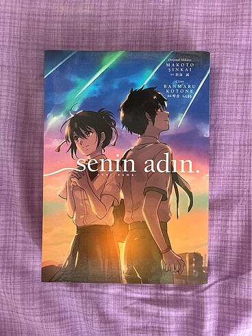 YOUR NAME - SENİN ADIN - MAKOTO ŞİNKAİ - RANMARU KOTONE - MANGA