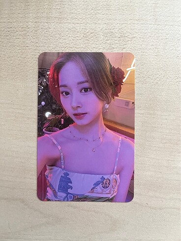 TWICE TZUYU TASTE OF LOVE PHOTOCARD