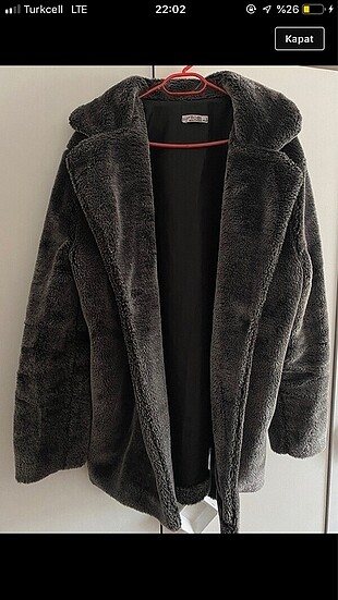 zara peluş kürk