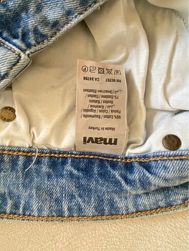 31 Beden mavi Renk Yeni jean