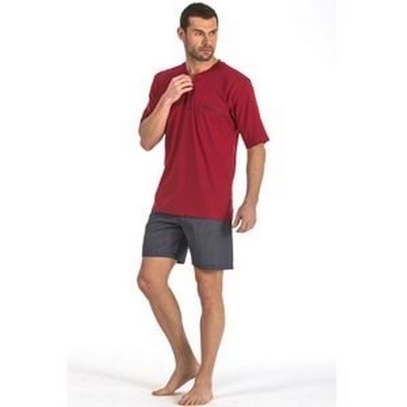 Pierre Cardin Gri Erkek Pijama Takımı 5li - Görsel 4