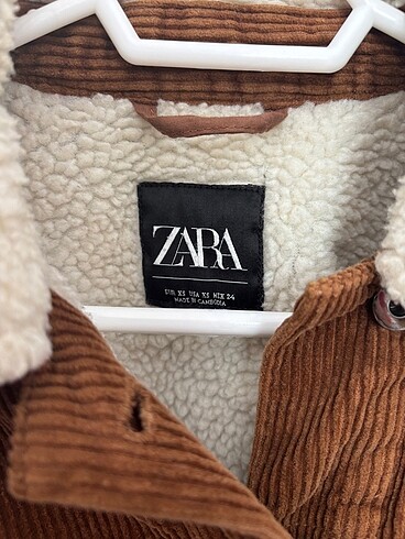 xs Beden Zara Kadife Kot Ceket