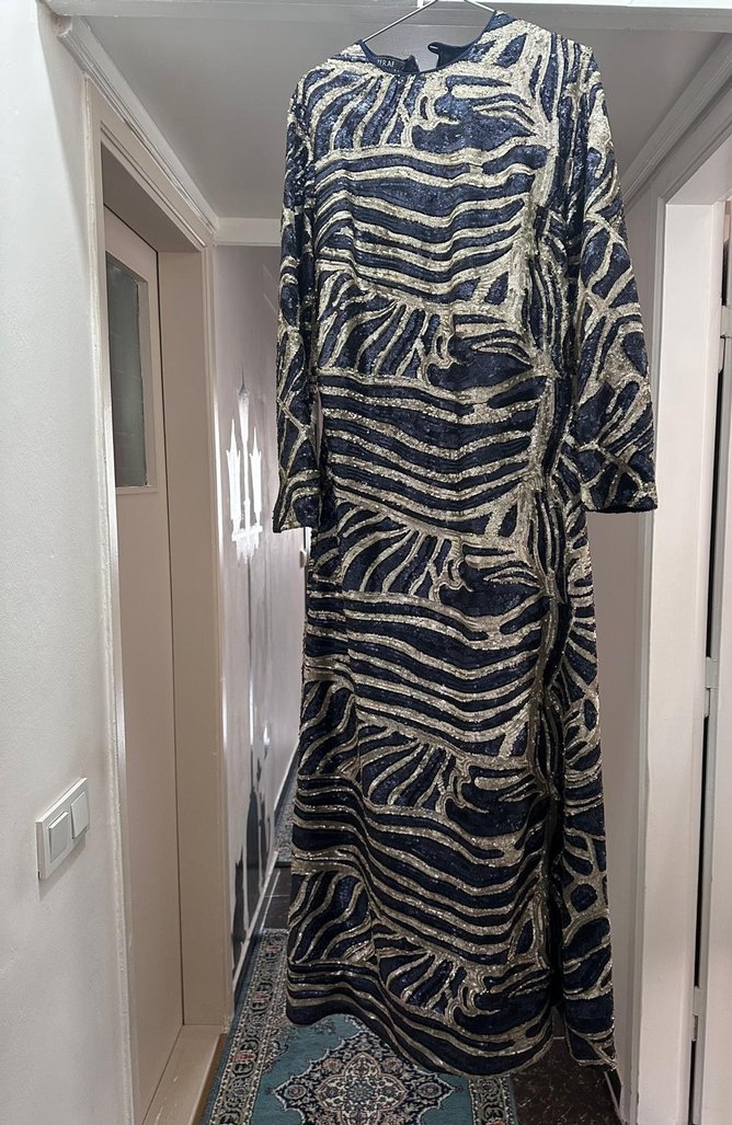 Pullu Tesettür Abiye - Görsel 5