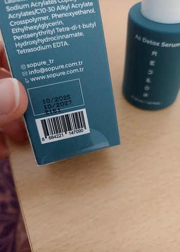 Sopure AC Detox Serum - Görsel 2