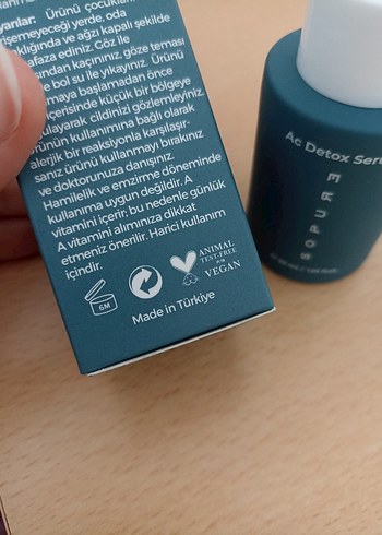 Sopure AC Detox Serum - Görsel 3