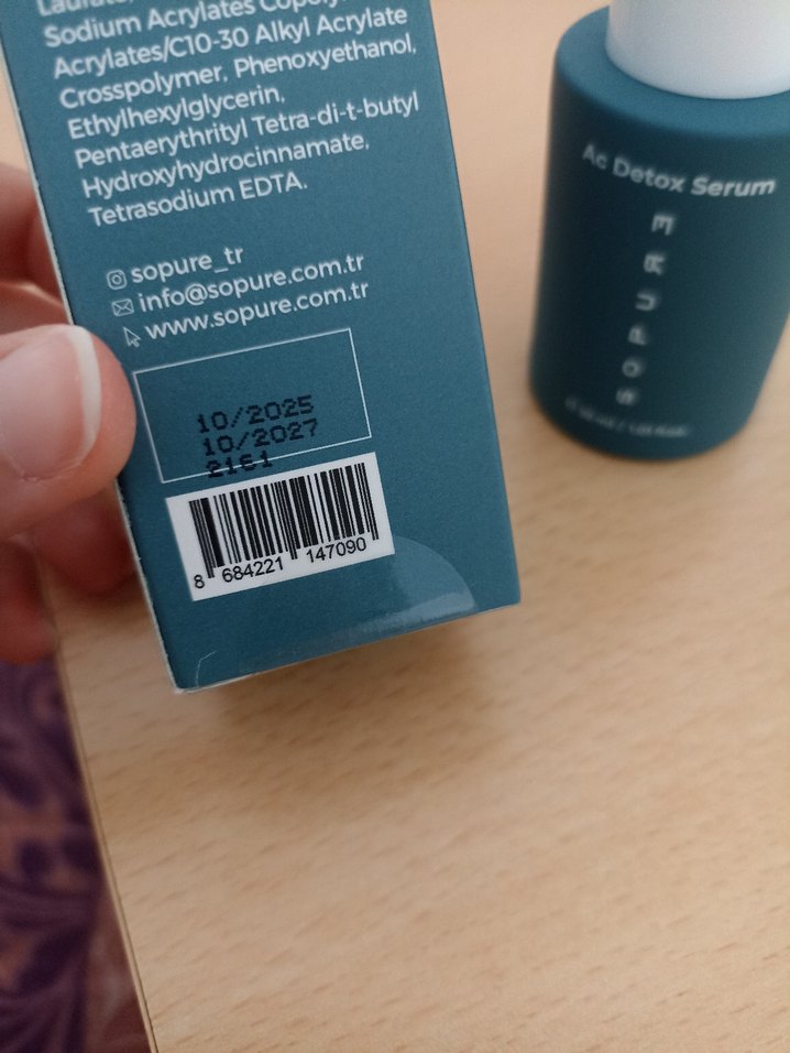 Sopure AC Detox Serum - Görsel 2