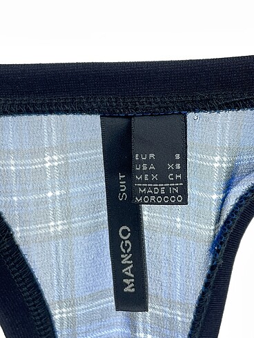 s Beden mavi Renk Mango Bluz %70 İndirimli.