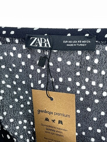 xs Beden siyah Renk Zara Mini Şort %70 İndirimli.