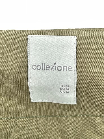 m Beden haki Renk Collezione Kot Ceket %70 İndirimli.