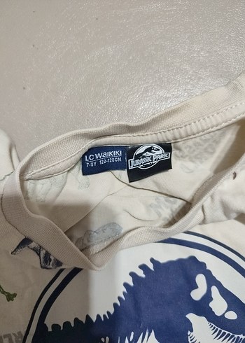 Renkli Jurassic World Baskılı Erkek Tişört - Görsel 5