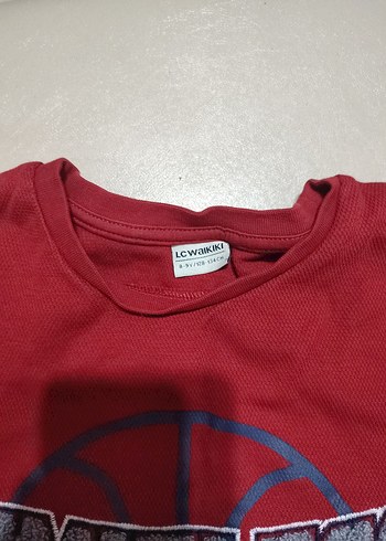 Kırmızı Erkek Çocuk Sweatshirt - Görsel 2