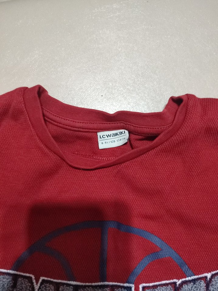 Kırmızı Erkek Çocuk Sweatshirt - Görsel 2