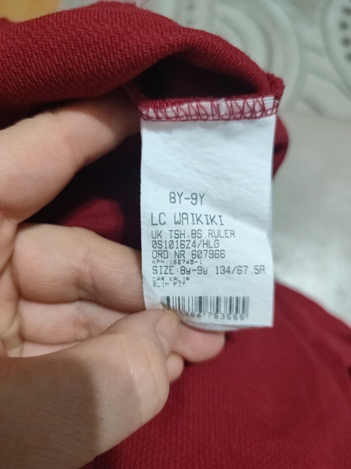 Kırmızı Erkek Çocuk Sweatshirt - Görsel 5