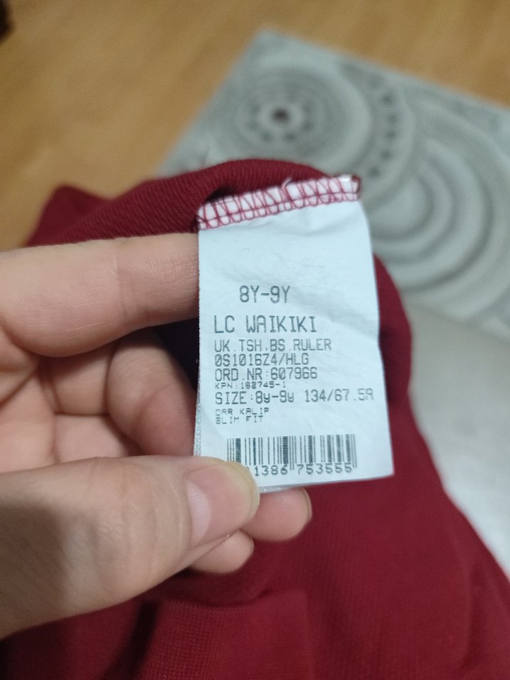 Kırmızı Erkek Çocuk Sweatshirt - Görsel 4