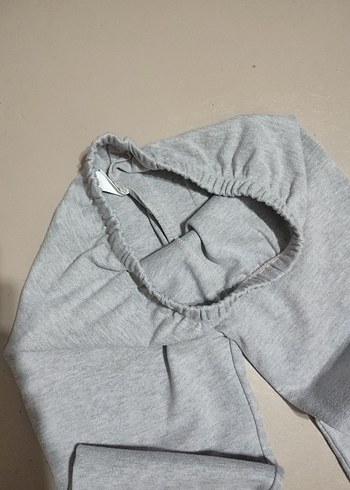 Gri Erkek Çocuk Bol Kesim Eşofman Altı - Görsel 4