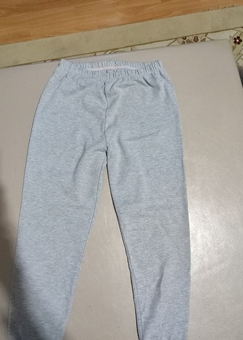 Gri Erkek Çocuk Bol Kesim Eşofman Altı - Görsel 2