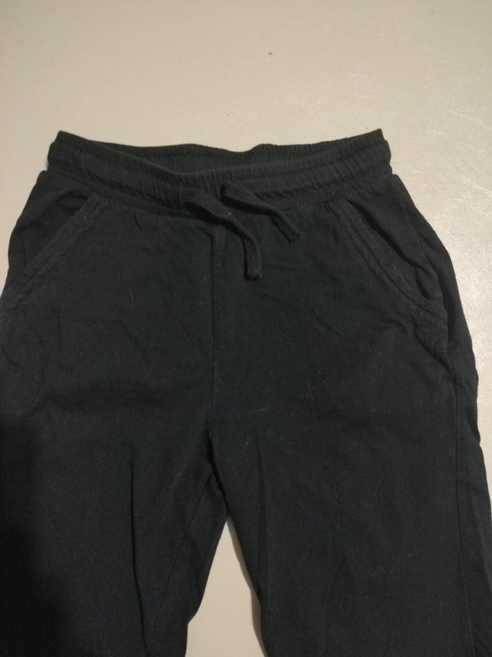 Siyah Erkek Çocuk Rahat Kesim Şort - Görsel 3