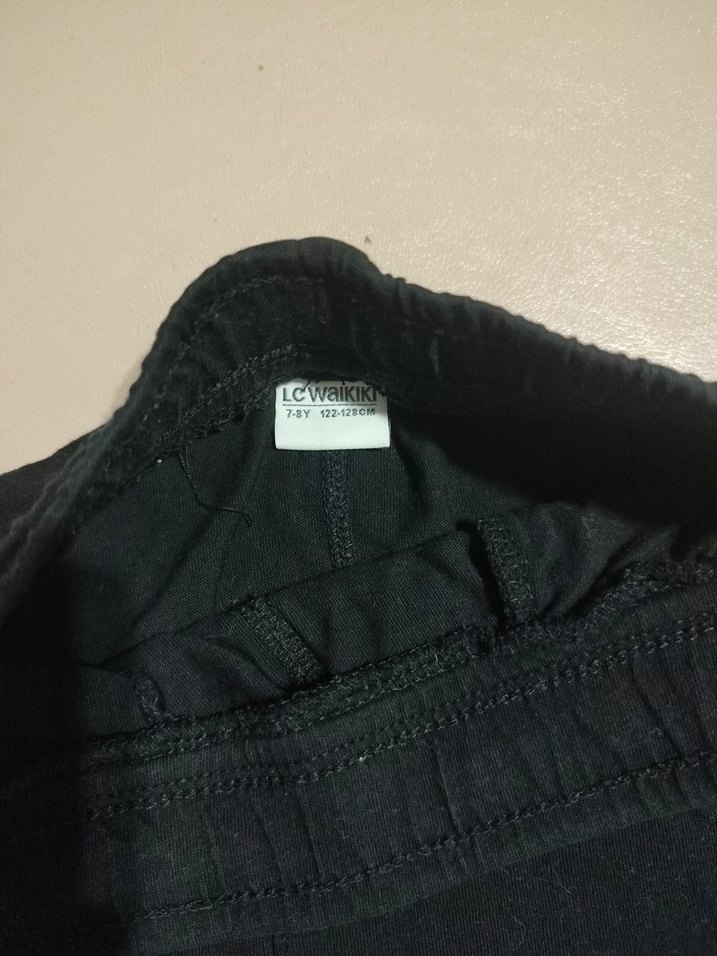 Siyah Erkek Çocuk Rahat Kesim Şort - Görsel 4