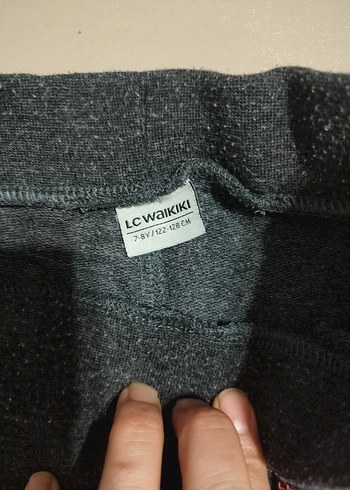 Gri Bel Bantlı Erkek Şort 7.8 yaş - Görsel 2