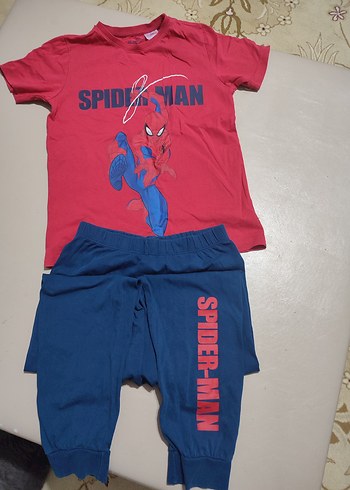 Erkek Çocuk Spider-Man Baskılı pijamaTakımı - Görsel 2