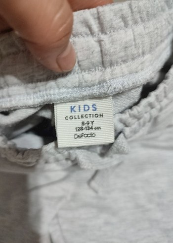 Gri Baskılı Erkek Çocuk Eşofman Altı 8.9 yaş - Görsel 2