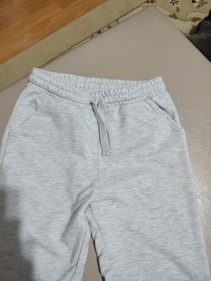 Gri Baskılı Erkek Çocuk Eşofman Altı 8.9 yaş - Görsel 3