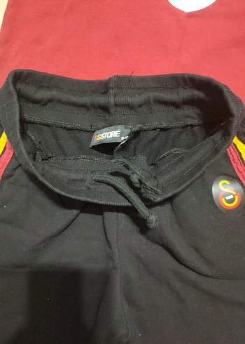 Erkek Çocuk Koyu Kırmızı Baskılı Sweatshirt ve Şort - Görsel 8