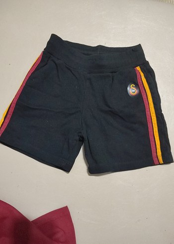 Erkek Çocuk Koyu Kırmızı Baskılı Sweatshirt ve Şort - Görsel 2