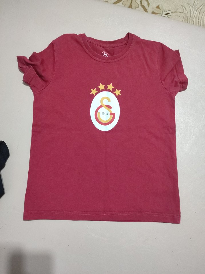 Erkek Çocuk Koyu Kırmızı Baskılı Sweatshirt ve Şort - Görsel 3