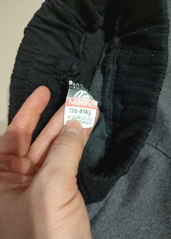 Gri Erkek Çocuk Rahat Kesim Şort - Görsel 3