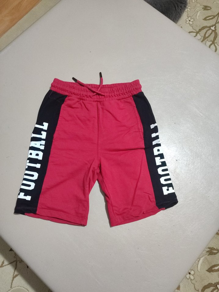 Erkek Çocuk 8.9 yaş Renkli Rahat Şort - Görsel 2